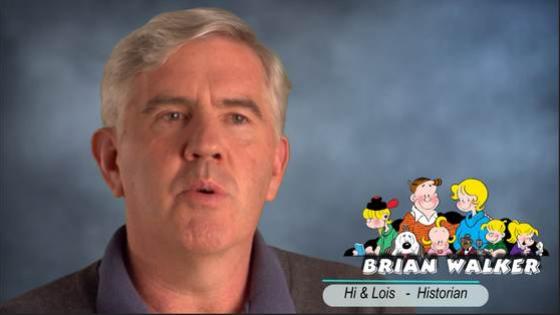 Brian Walker, Hi and Lois, historian